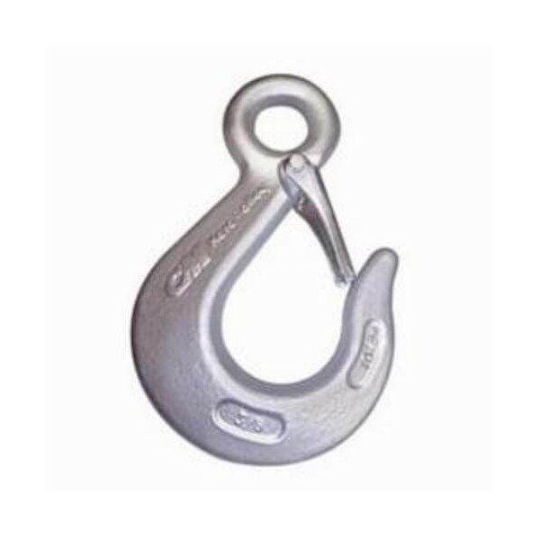 Cm HercAlloy Sling Hook, 38 In Trade, 8800 Lb Load, 80100 Grade, Eye Attachment, Steel Alloy 458625 - main